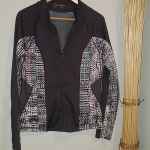 Jessica Simpson Active Gym Jacket Top NWOT